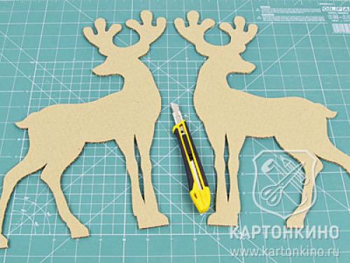 Как сделать поделку в виде оленя своими руками. Поделка олень: самые лучшие схемы изготовления красивых и простых поделок 23