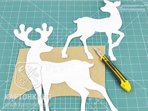 Как сделать поделку в виде оленя своими руками. Поделка олень: самые лучшие схемы изготовления красивых и простых поделок 26