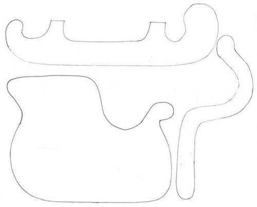 Новогодний олень из пенопласта своими руками. Как сделать новогоднего оленя