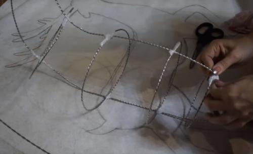 Олень из фольги своими руками. Новогодний аксессуар, как из дорого магазина всего за 200 рублей