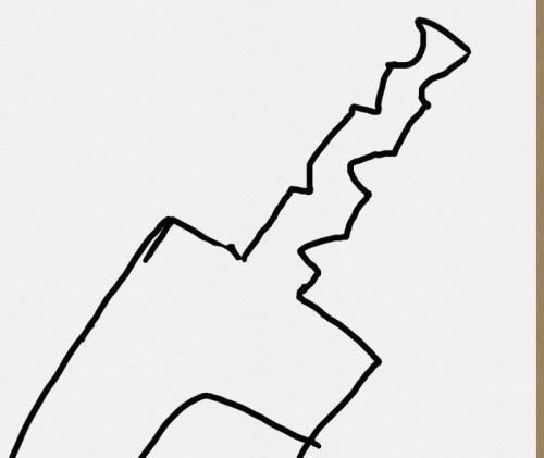 Ручка ножа из рога. Рукоятка из рога 16