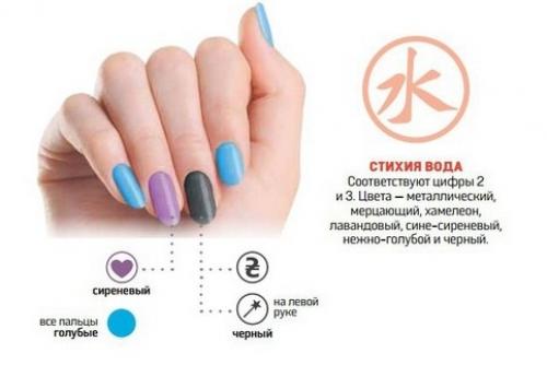 Цвет ногтей для привлечения любви 2023. Какой цвет привлечёт удачу