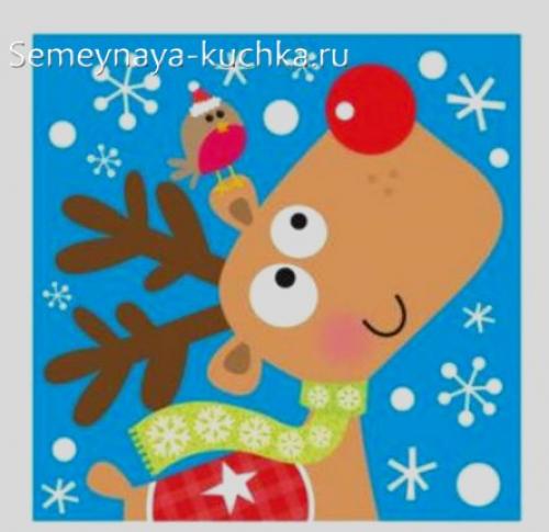 Как сделать оленьи рога из бумаги. Для детей.