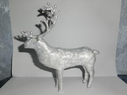 Как сделать рога оленя из проволоки. Новогодний олень из проволоки своими руками
