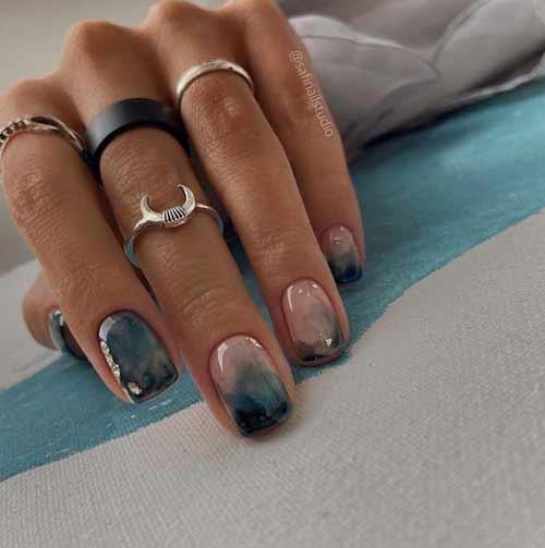 Маникюр на море. Морской маникюр 2022: новинки дизайна ногтей на море, фото