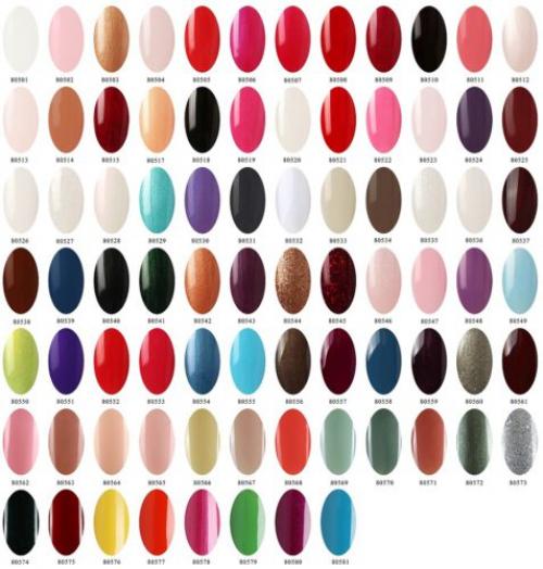 Палитра блюскай с номерами. Шеллак Блюскай: обзор палитры, фото