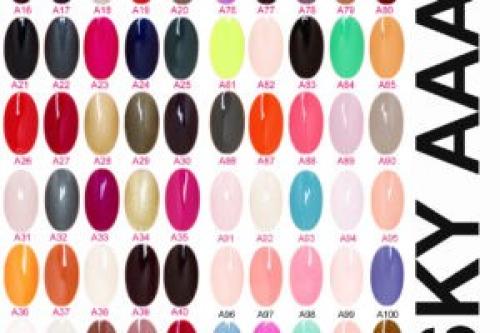 Палитра цветов гель-лака Bluesky. Шеллак Блюскай: обзор палитры, фото