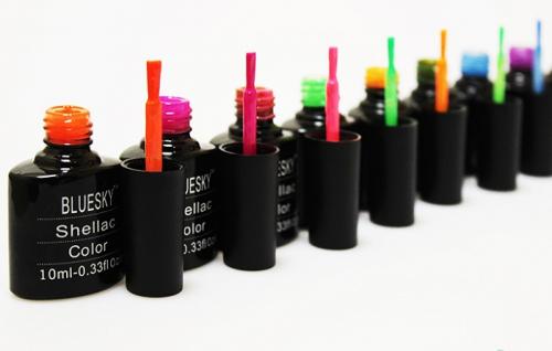 Палитра гель-лаков блюскай с номерами. Гель-лак Bluesky