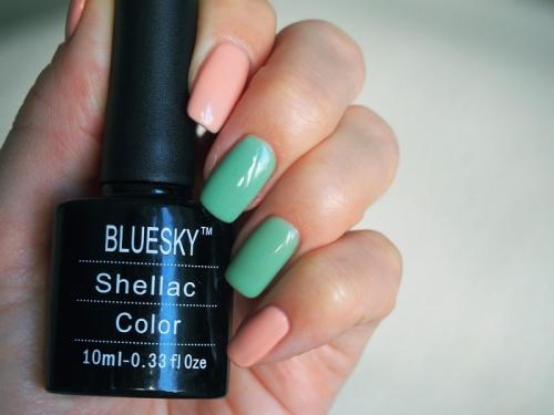 Цвета шеллака блюскай палитра. Гель-лак Bluesky