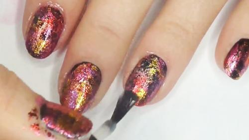 Какие бывают виды мягкой фольги для ногтевого искусства. Что потребуется