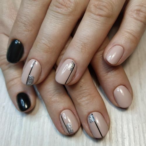 Маникюр на свадьбу: идеи для гостьи в розовом платье 08 Маникюр на свадьбу: идеи для гостьи в розовом платье 08