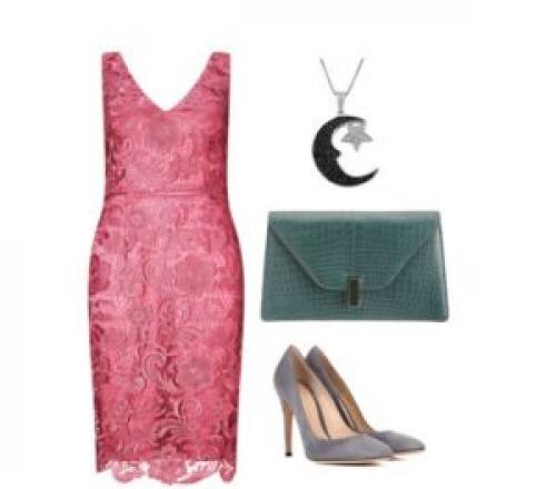 Можно ли носить розовое платье с черной обувью. Какие туфли подойдут к розовому платью?