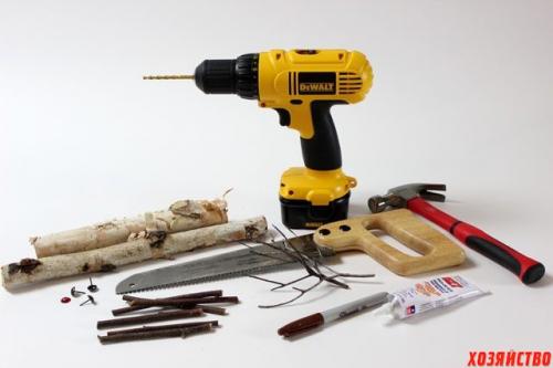 Как сделать рога из веток дерева. Сказочные олени из березовых веток к Новому году. Мастер-класс