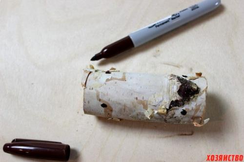 Как сделать рога из веток дерева. Сказочные олени из березовых веток к Новому году. Мастер-класс