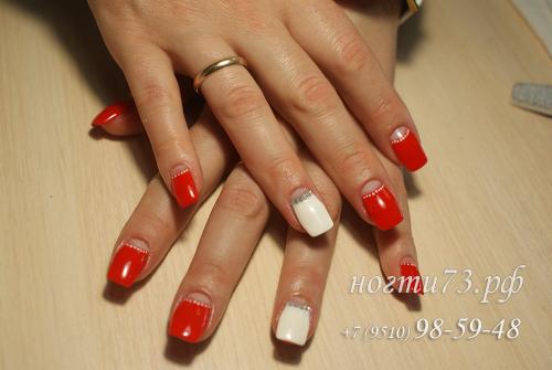 Маникюр на выпускной: идеи под розовое платье 04