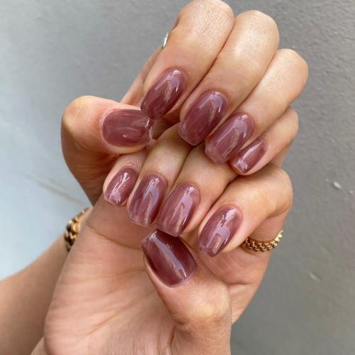 Красивый маникюр с корейскими иероглифами: как сделать дизайн на ногтях 20