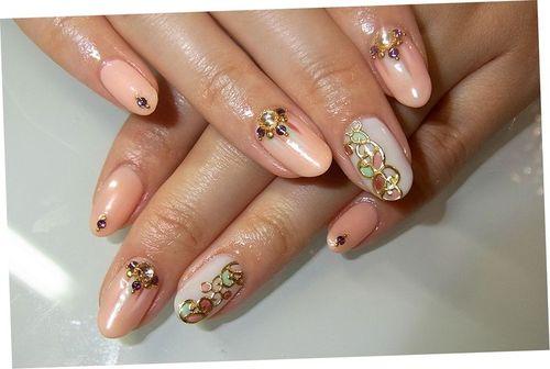 ᐉ Как клеить стразы на ногти шеллак. Мастер-класс: как приклеить стразы на шеллак