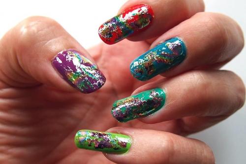 Лазерная фольга для ногтей Как пользоваться. Фольга для ногтей: Как использовать