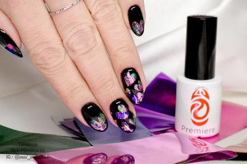 Почему фольга не отпечатывается на гель-лаке. Как правильно наносить фольгу на гель-лак