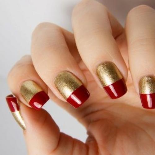 Черно-красный маникюр на короткие ногти. Фото черно-красного маникюра на коротких и длинных ногтях: красивый и модный дизайн 25 Черно-красный маникюр на короткие ногти. Фото черно-красного маникюра на коротких и длинных ногтях: красивый и модный дизайн 25