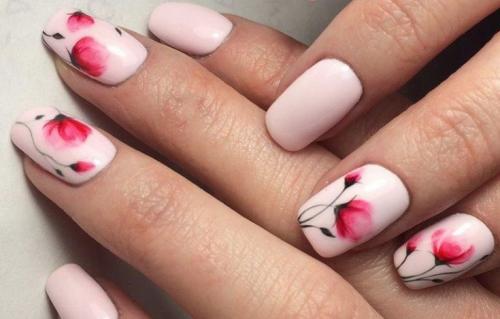 Рисунки на ногтях по мокрому гель лаку. Дизайн