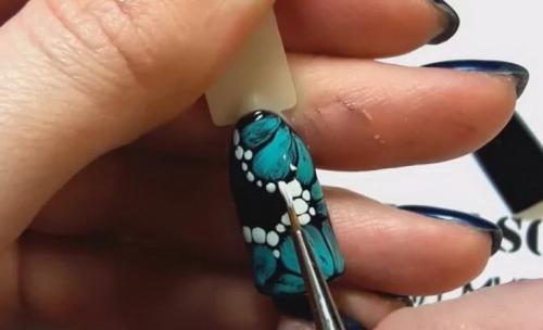 Рисунки на ногтях по мокрому гель лаку. Дизайн