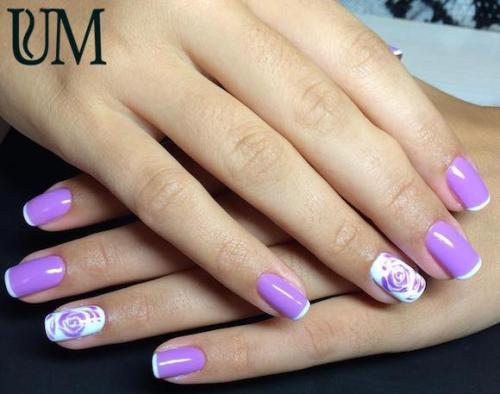 Рисунок на ногтях по мокрому. Как создать дизайн?