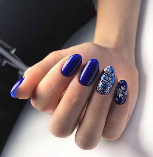 Маникюр праздничный вечерний. Праздничный маникюр: +100 фото-новинок дизайна ногтей