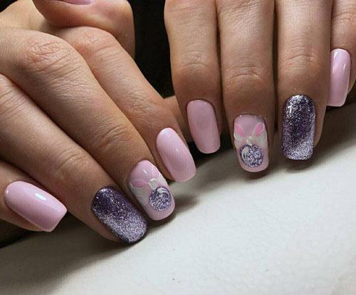 Красивый маникюр на новый год 2022. Модные цвета новогоднего маникюра 2022