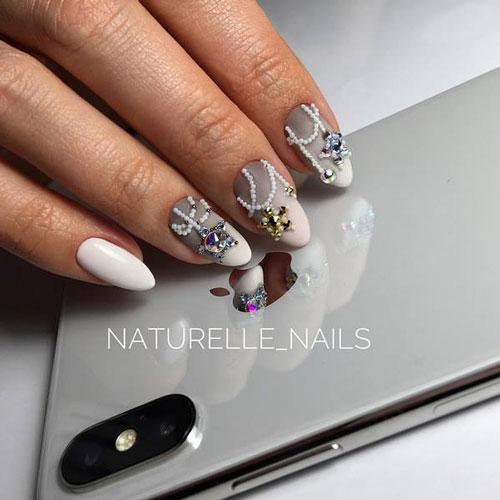 Красивый маникюр на новый год 2022. Модные цвета новогоднего маникюра 2022