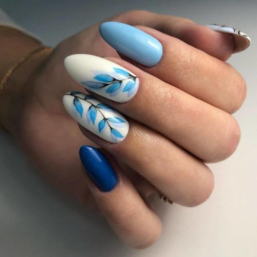 Дизайн ногтей 2022 миндаль. Дизайн ногтей миндалевидной формы — модные тенденции 2022 года