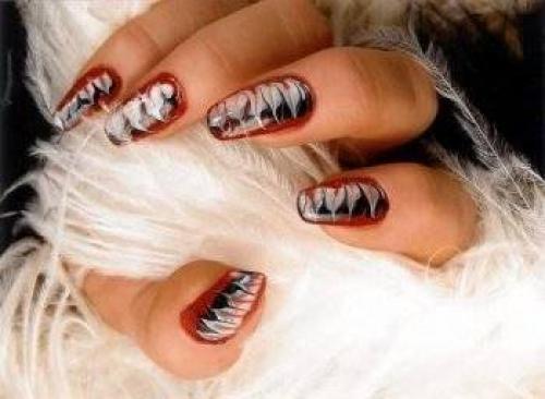 Иголка в руках мастера: создание схем рисунков на ногтях 14 Иголка в руках мастера: создание схем рисунков на ногтях 14