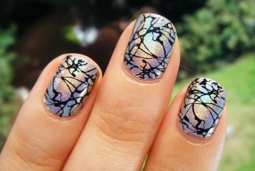 Какие техники рисования на ногтях можно использовать с помощью иголки. Иголка, как кисть?! Рисунки на ногтях иглой!!!