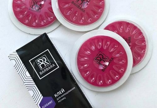 Как правильно удалить наращивания, сделанные с помощью палитры. Как подобрать идеальную палетку для клея при наращивании ресниц: виды и формы