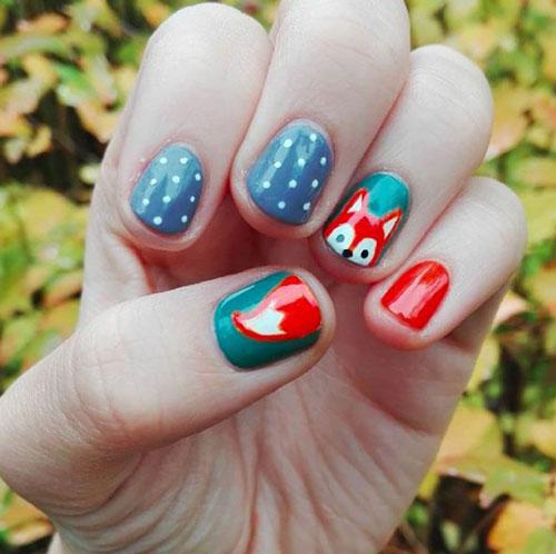 Шеллак на короткие ногти осень. Осенний маникюр на короткие ногти в 2022 году: 100 фото