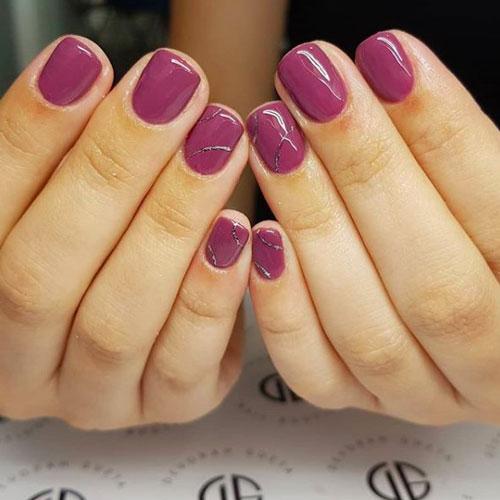 Шеллак на короткие ногти осень. Осенний маникюр на короткие ногти в 2022 году: 100 фото