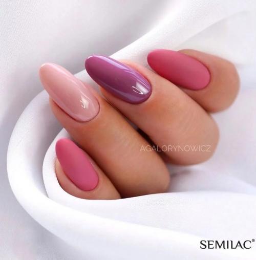 Розово-голубые омбре: новый тренд в нежных маникюрах 18