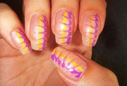 Какие особенности имеют яркие рисунки на ногтях, которые сделаны с помощью лака и иголки. Рисунки на ногтях иголкой