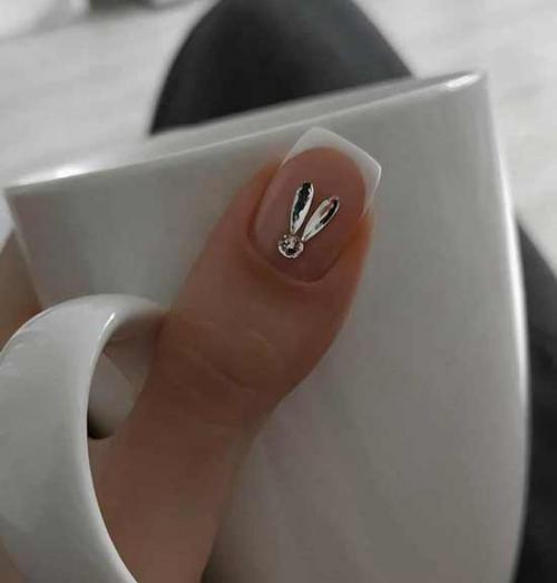 Французский маникюр с рисунком: фото-новинки френча