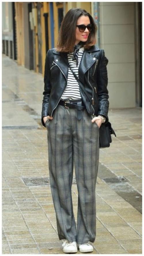 С чем носить косуху обувь. С чем носить косуху женщине: 9 идей