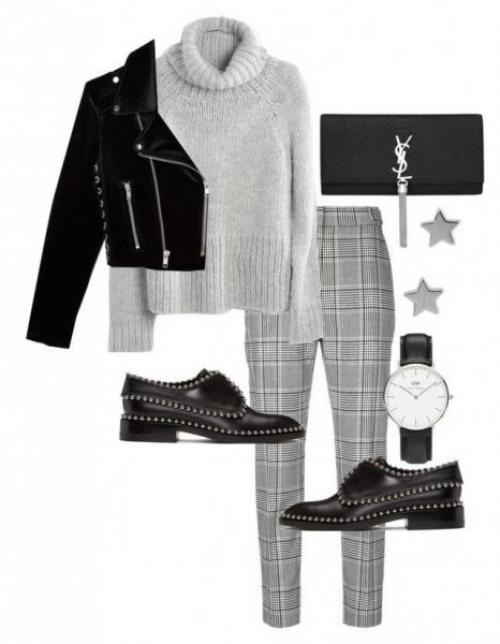 Осенние образы с косухой. Вот, как нужно носить косуху осенью: 7 стильных вариантов