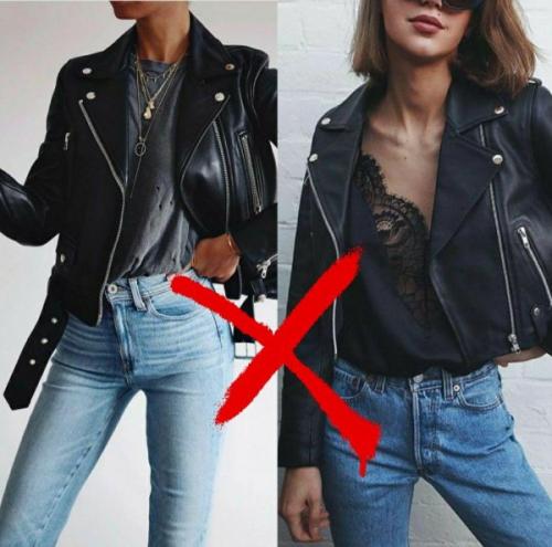 Сочетайте куртку косуху и смелые кеды с рваными джинсами. Дырки 04 Сочетайте куртку косуху и смелые кеды с рваными джинсами. Дырки 04