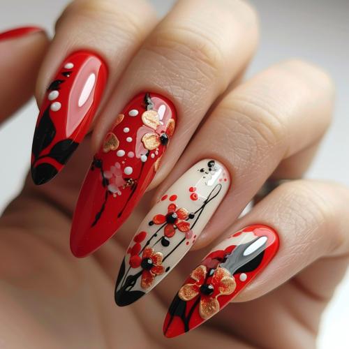 Маникюр шеллак лето 2024: новые тренды и стили 10