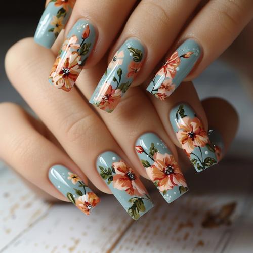 Маникюр шеллак лето 2024: новые тренды и стили 03