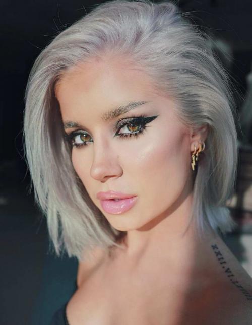 2022 каре с короткой макушкой. Стрижка каре на короткие волосы 2022 – самые стильные виды 02