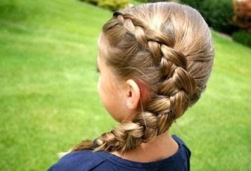 Прически на каре в школу. Виды красивых причесок для младших школьниц