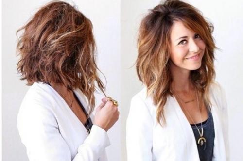 Объемное каре на средние волосы. Cтрижка боб на средние волосы – варианты, новинки 2022, фото, вид спереди и сзади