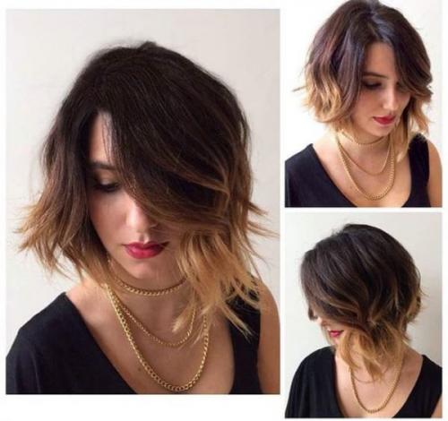 Прически на удлиненное каре с челкой. Сочетание удлиненной челки и разных видов каре