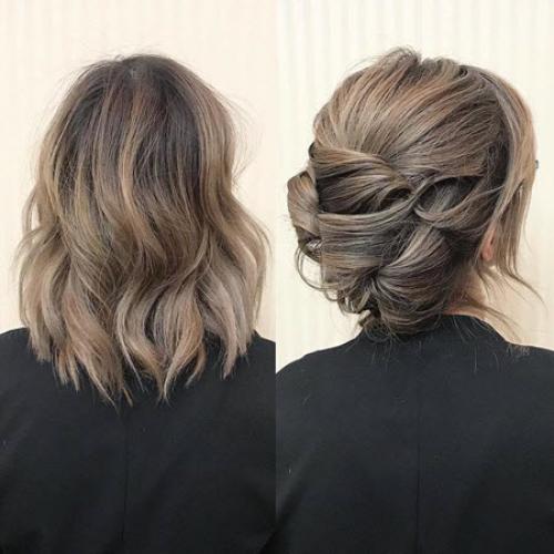 75 стильных идей 2022 для укладки стрижки каре на каждый.. Прическа на короткие волосы на праздник: фото 2022