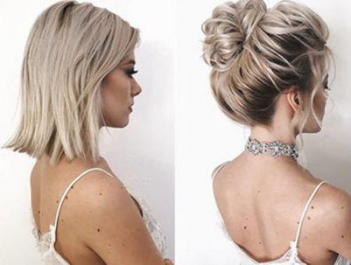 75 стильных идей 2022 для укладки стрижки каре на каждый.. Прическа на короткие волосы на праздник: фото 2022